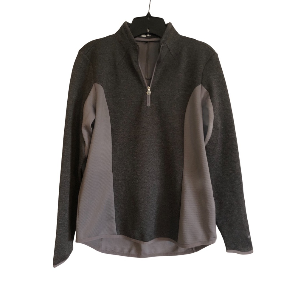 NIKE GOLF GRAY PULLOVER‎ M